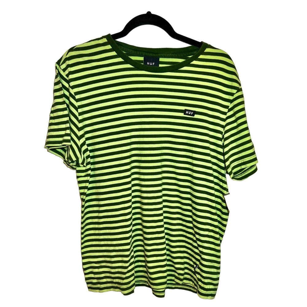 Huf Green Stripe Shirt